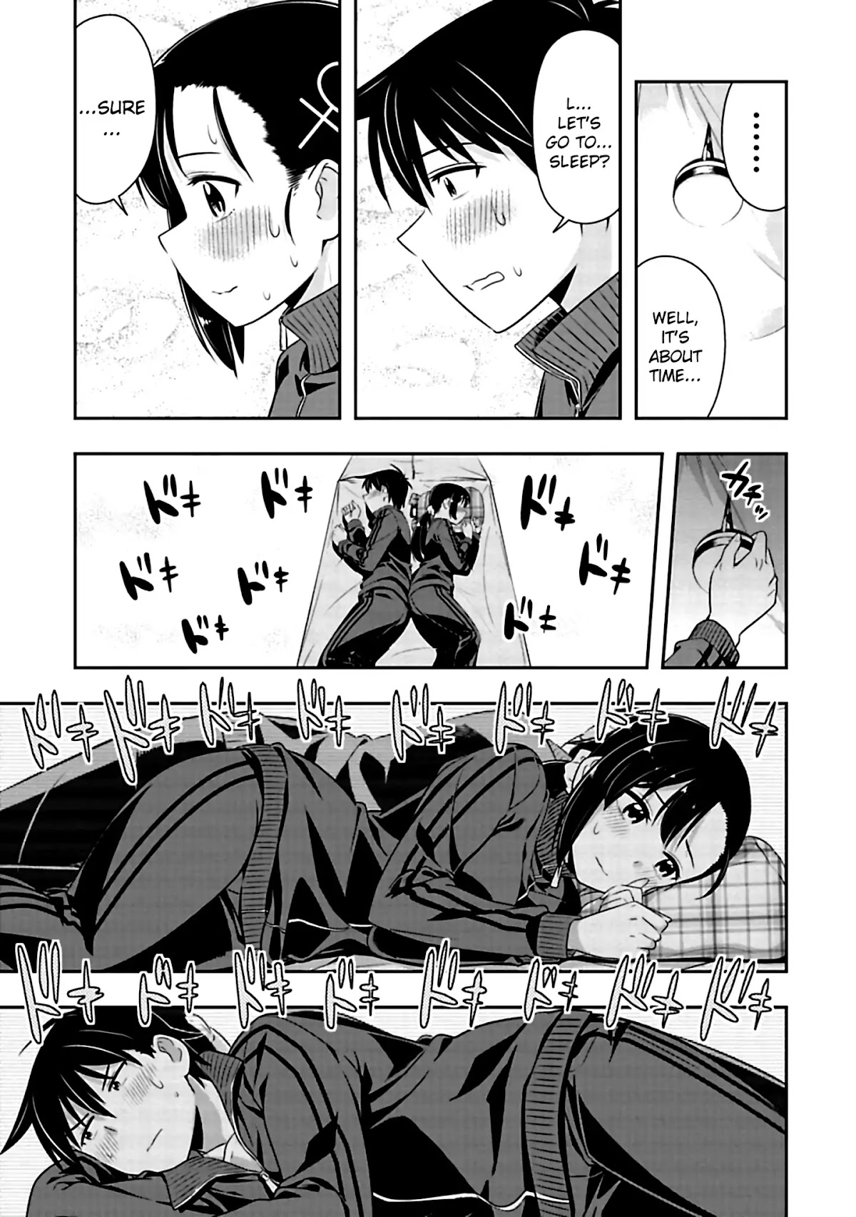Murenase! Shiiton Gakuen Chapter 70 page 15 - Chapter 70: Inside the Tent