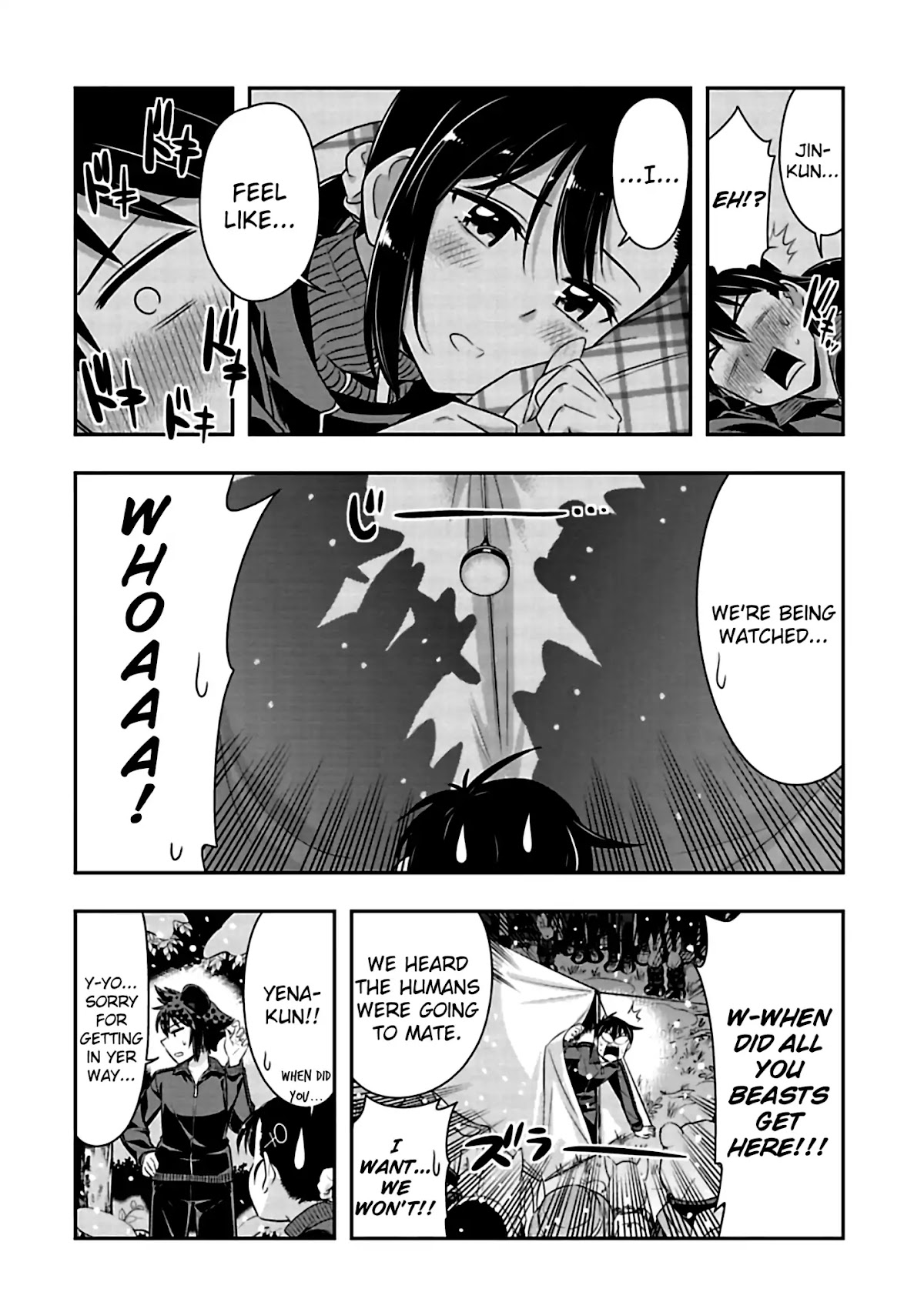 Murenase! Shiiton Gakuen Chapter 70 page 16 - Chapter 70: Inside the Tent