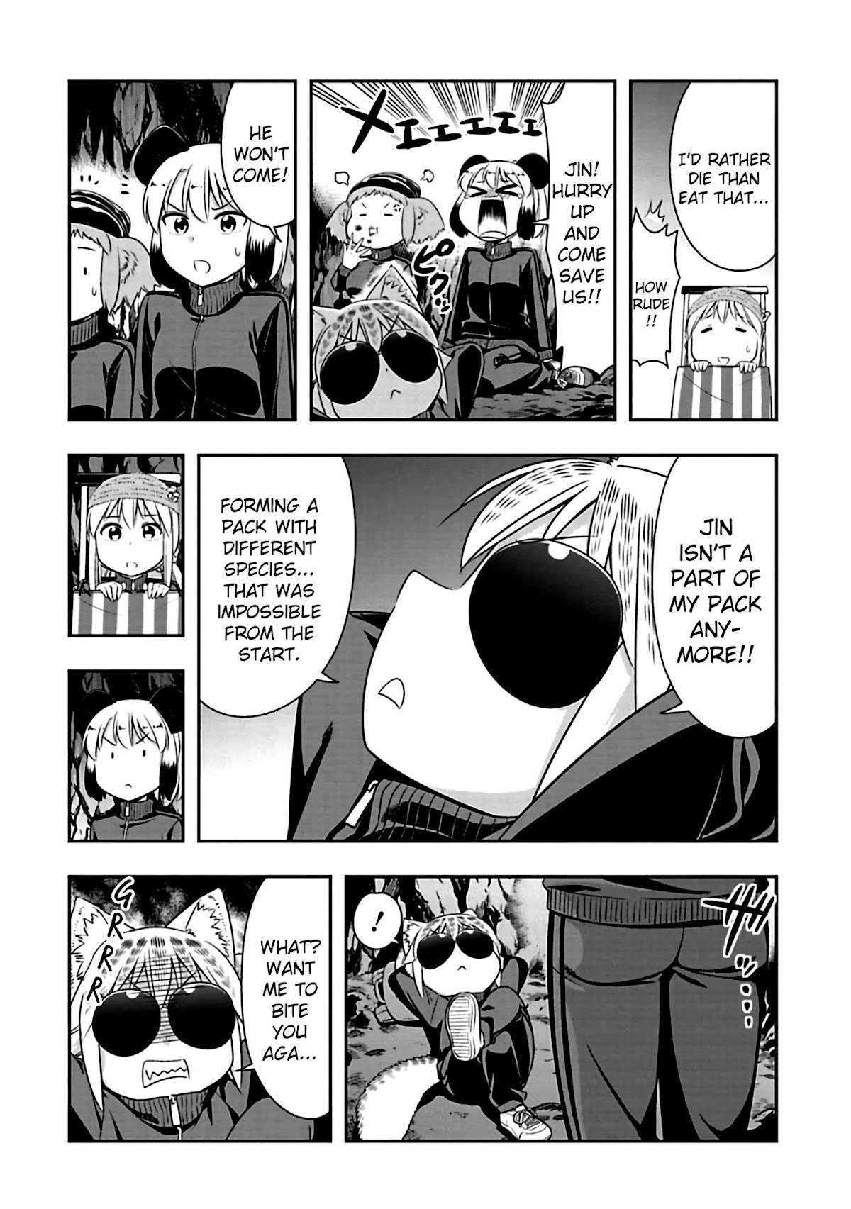 Murenase! Shiiton Gakuen Chapter 71 page 12 - Chapter 71: Eat or Be Eaten
