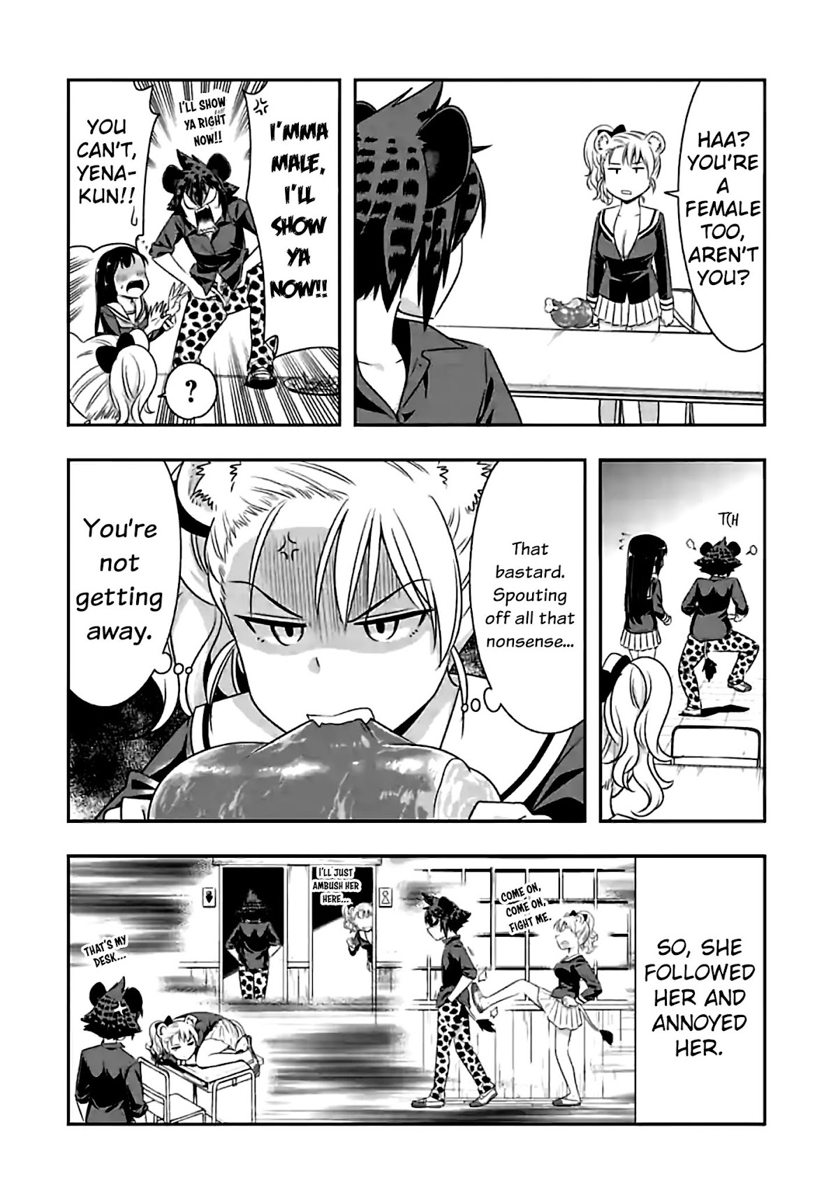 Murenase! Shiiton Gakuen Chapter 75 page 10 - Chapter 75: Yena vs Io (1)