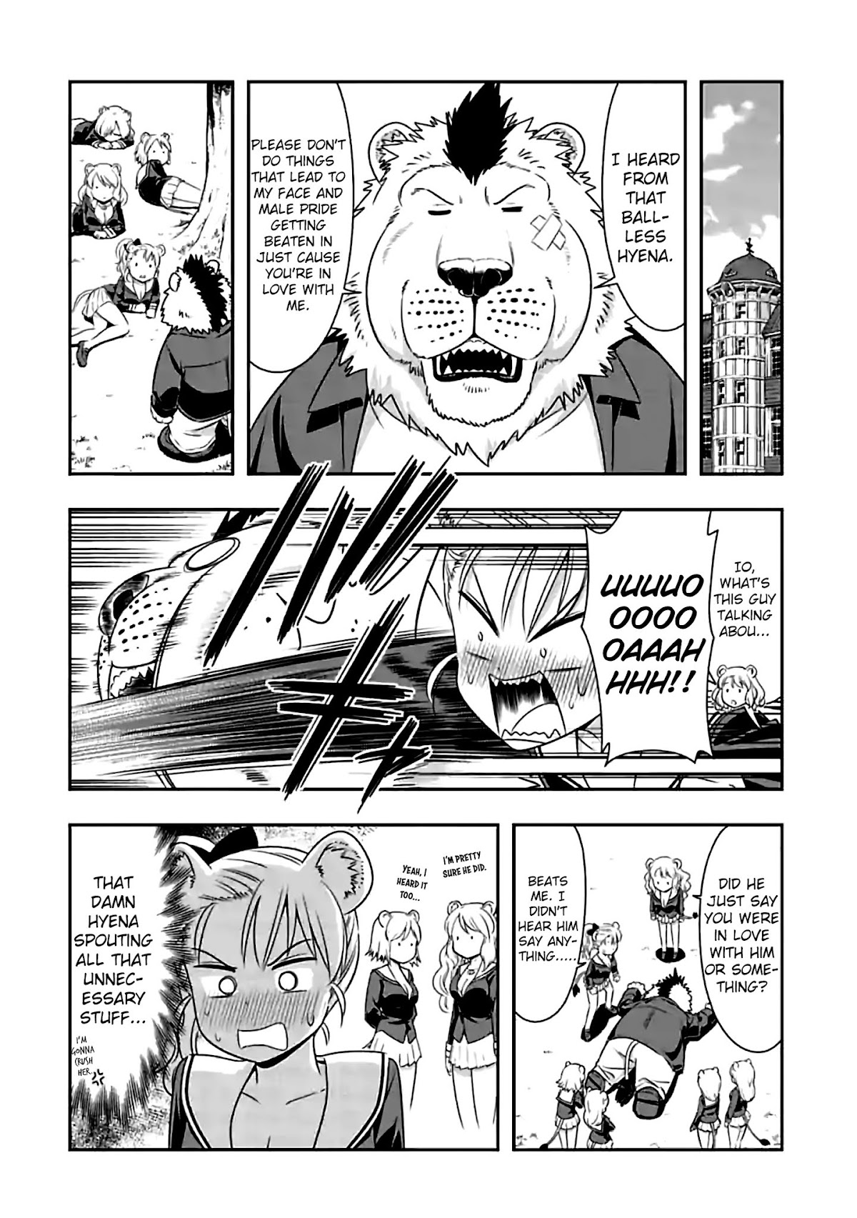 Murenase! Shiiton Gakuen Chapter 75 page 12 - Chapter 75: Yena vs Io (1)