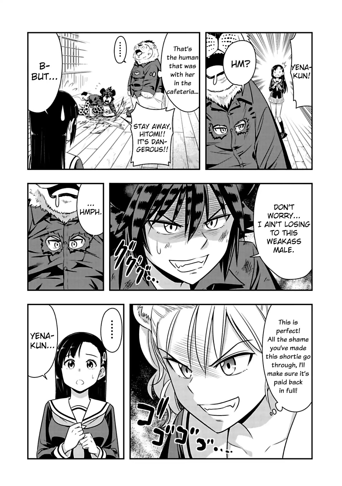 Murenase! Shiiton Gakuen Chapter 76 page 8 - Chapter 76: Io vs Yena (2)