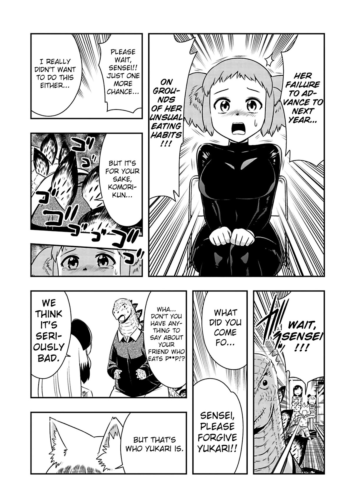 Murenase! Shiiton Gakuen Chapter 77 page 11 - Chapter 77: How Cruel! A Ban on P**p Consumption!