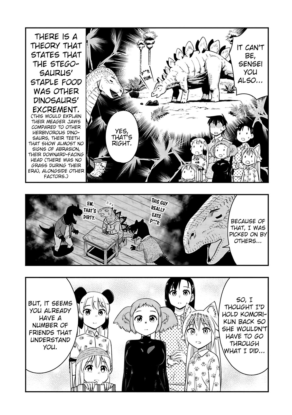 Murenase! Shiiton Gakuen Chapter 77 page 13 - Chapter 77: How Cruel! A Ban on P**p Consumption!