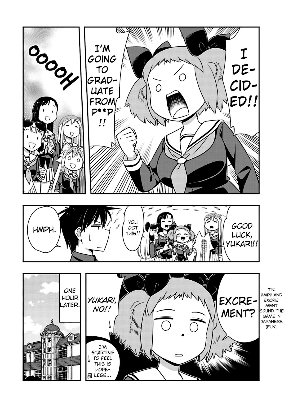 Murenase! Shiiton Gakuen Chapter 77 page 6 - Chapter 77: How Cruel! A Ban on P**p Consumption!