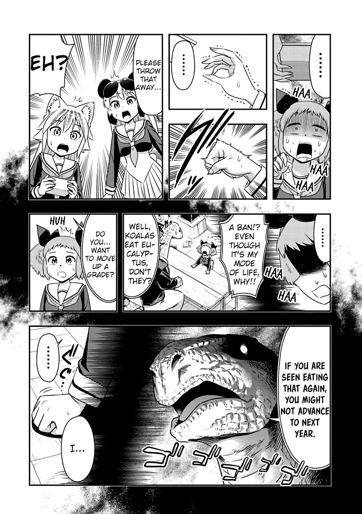 Murenase! Shiiton Gakuen Chapter 77 page 8 - Chapter 77: How Cruel! A Ban on P**p Consumption!