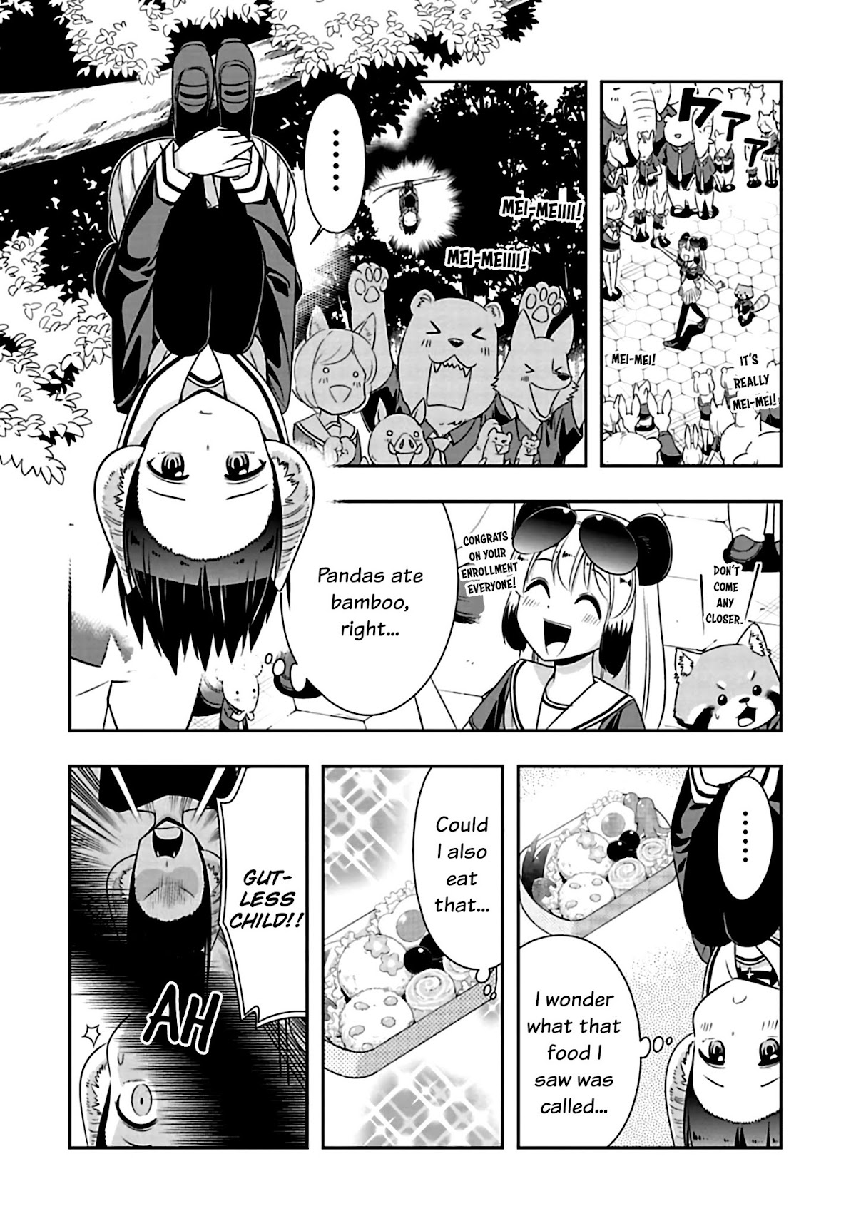 Murenase! Shiiton Gakuen Chapter 78 page 9 - Chapter 78: Cowardly Vampire (1)