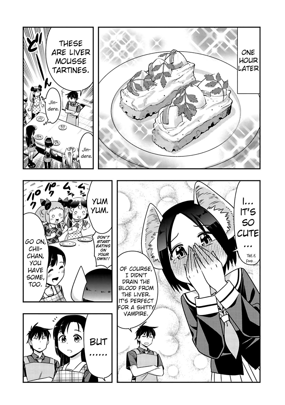 Murenase! Shiiton Gakuen Chapter 79 page 8 - Chapter 79: Cowardly Vampire (2)