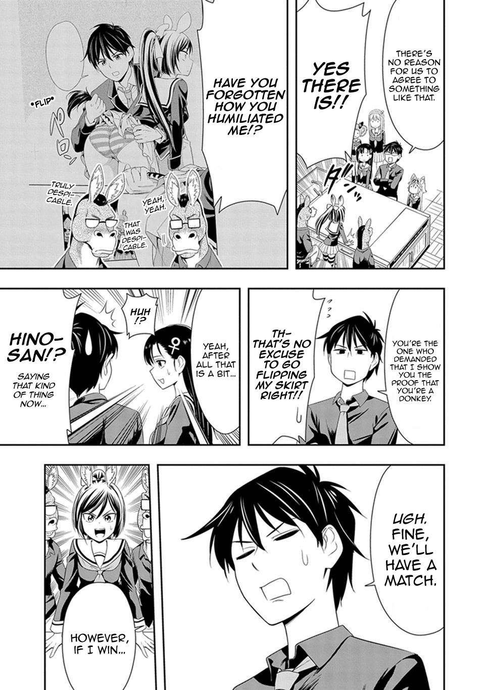 Murenase! Shiiton Gakuen Chapter 8 page 11 - Chapter 8: One's True Herd