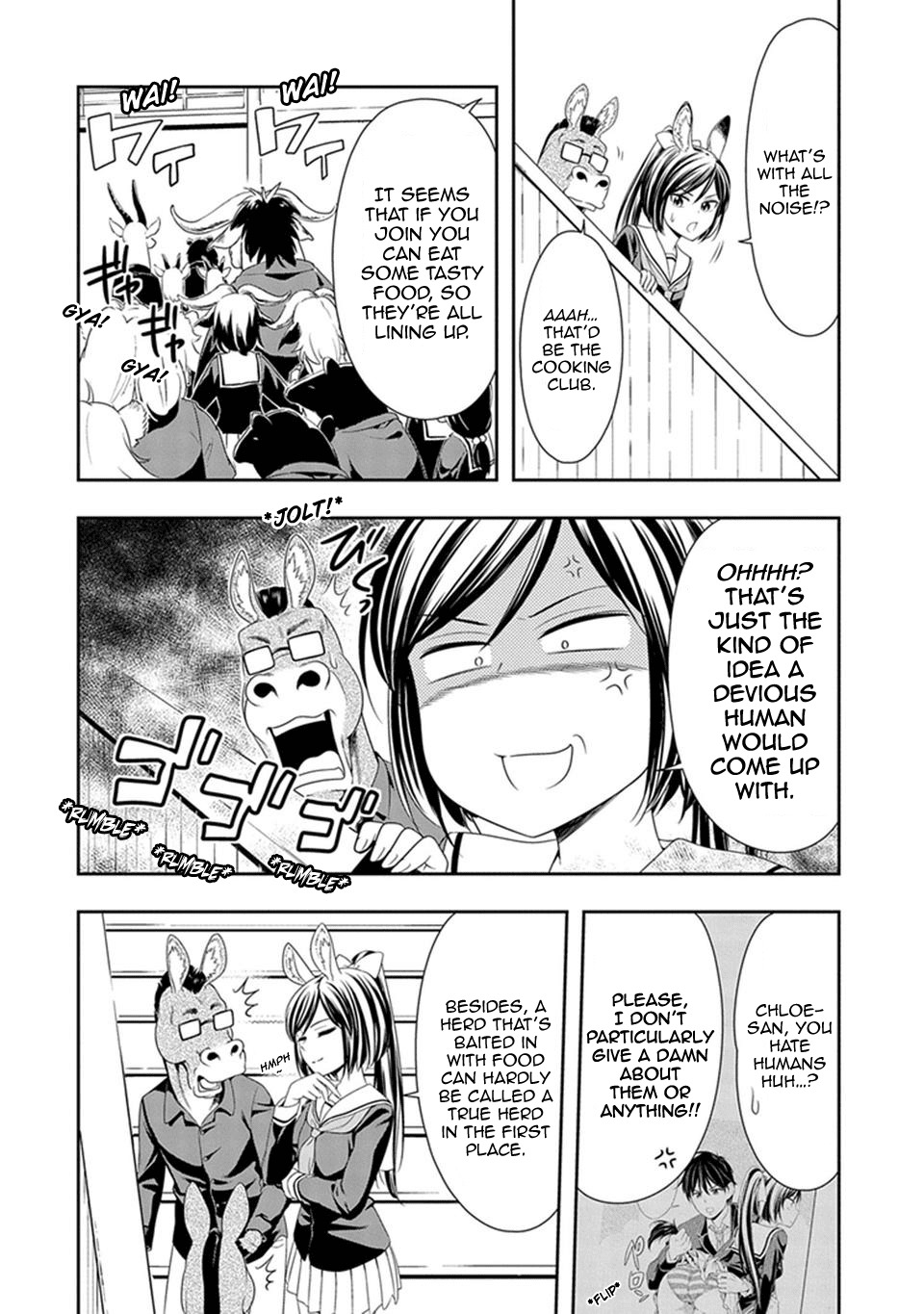 Murenase! Shiiton Gakuen Chapter 8 page 4 - Chapter 8: One's True Herd