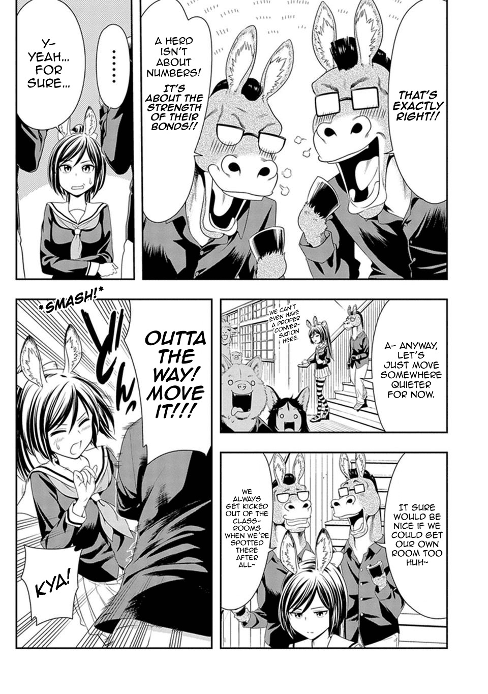 Murenase! Shiiton Gakuen Chapter 8 page 5 - Chapter 8: One's True Herd