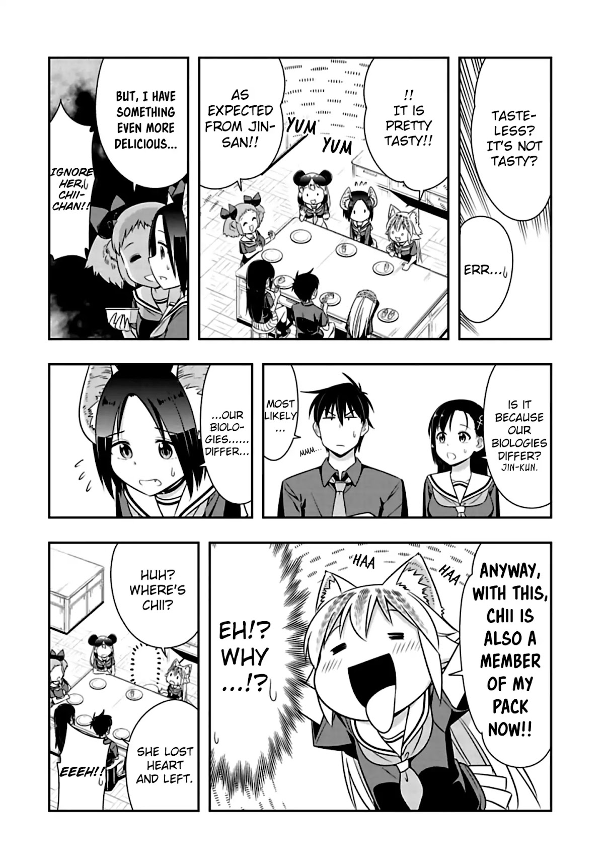 Murenase! Shiiton Gakuen Chapter 80 page 2 - Chapter 80: Cowardly Vampire (3)