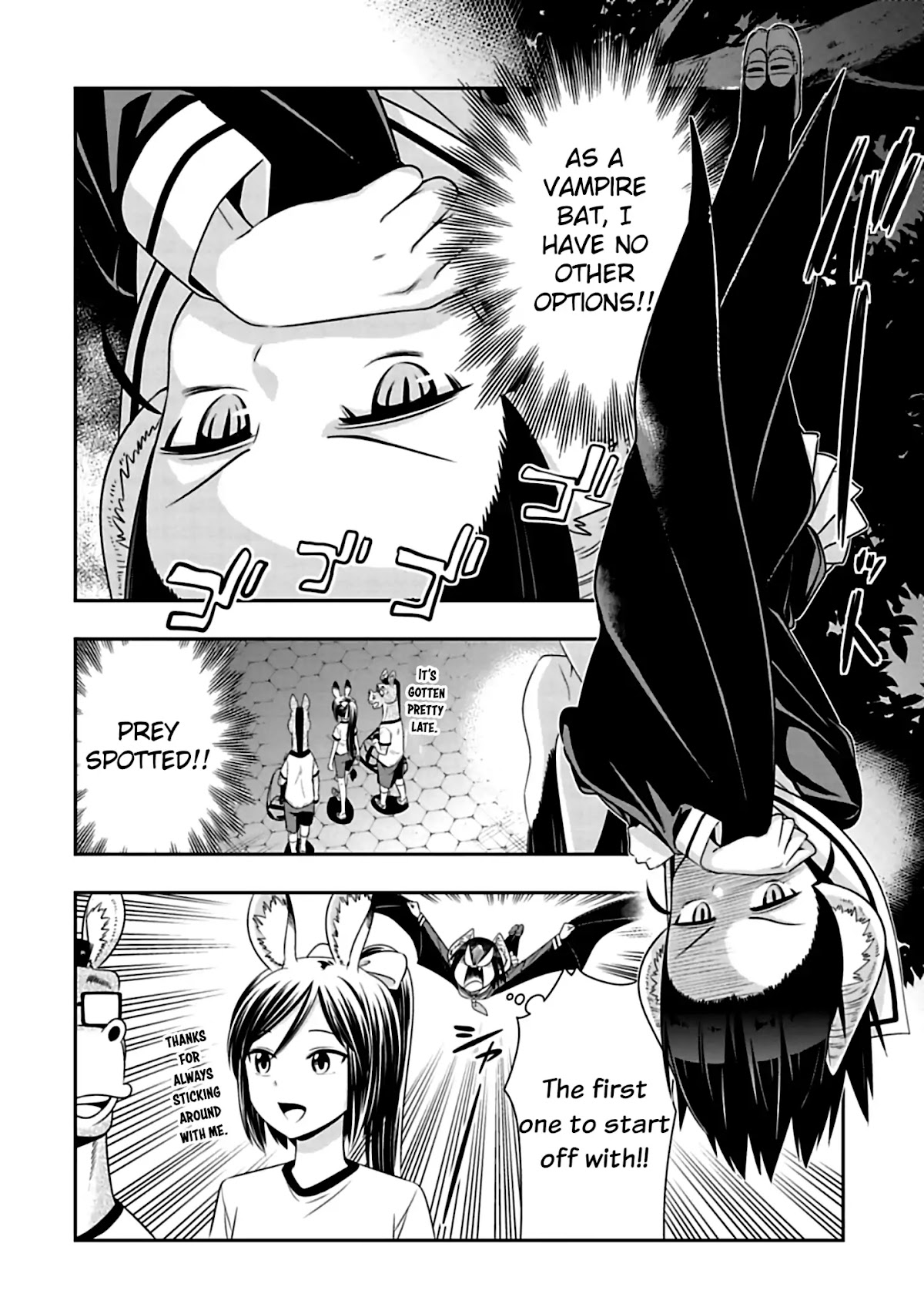 Murenase! Shiiton Gakuen Chapter 80 page 4 - Chapter 80: Cowardly Vampire (3)