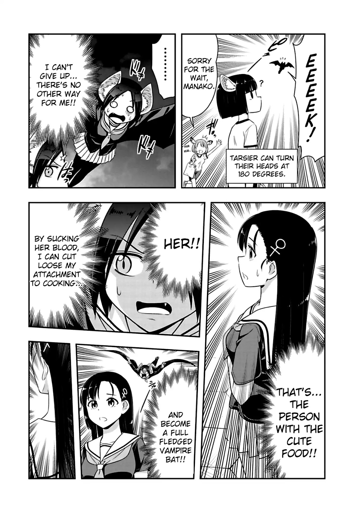 Murenase! Shiiton Gakuen Chapter 80 page 6 - Chapter 80: Cowardly Vampire (3)