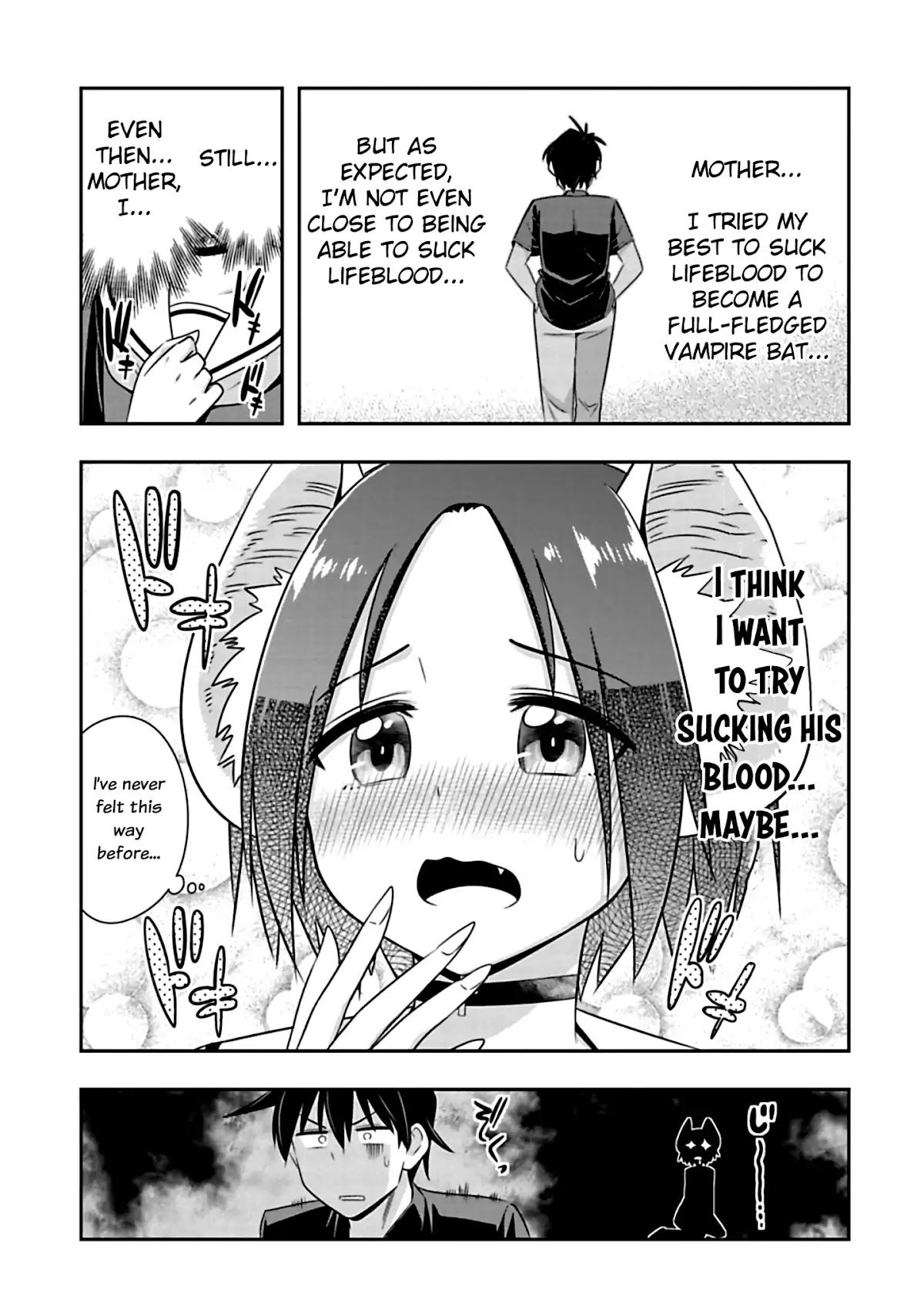 Murenase! Shiiton Gakuen Chapter 81 page 11 - Chapter 81: Cowardly Vampire (4)