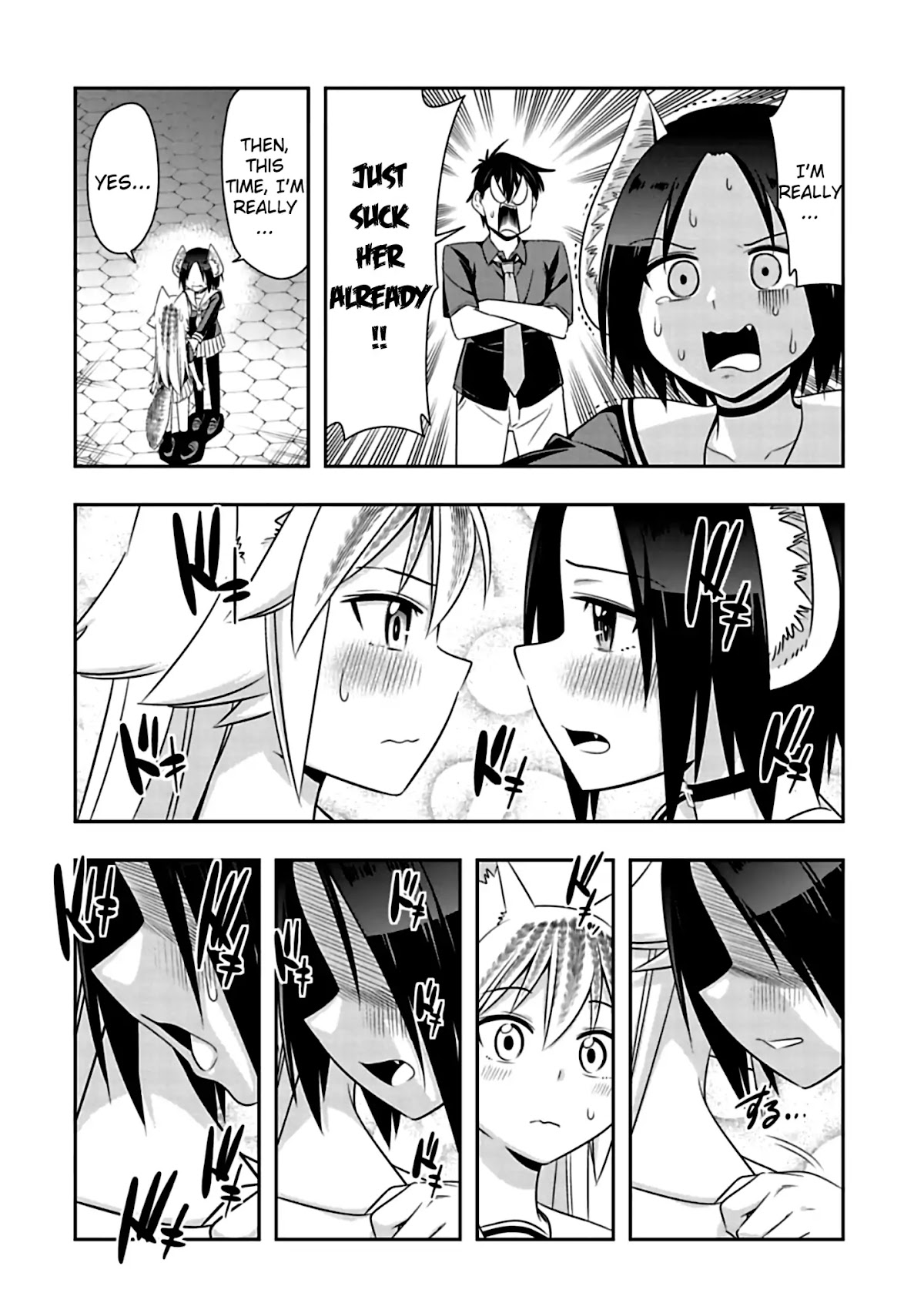 Murenase! Shiiton Gakuen Chapter 81 page 4 - Chapter 81: Cowardly Vampire (4)