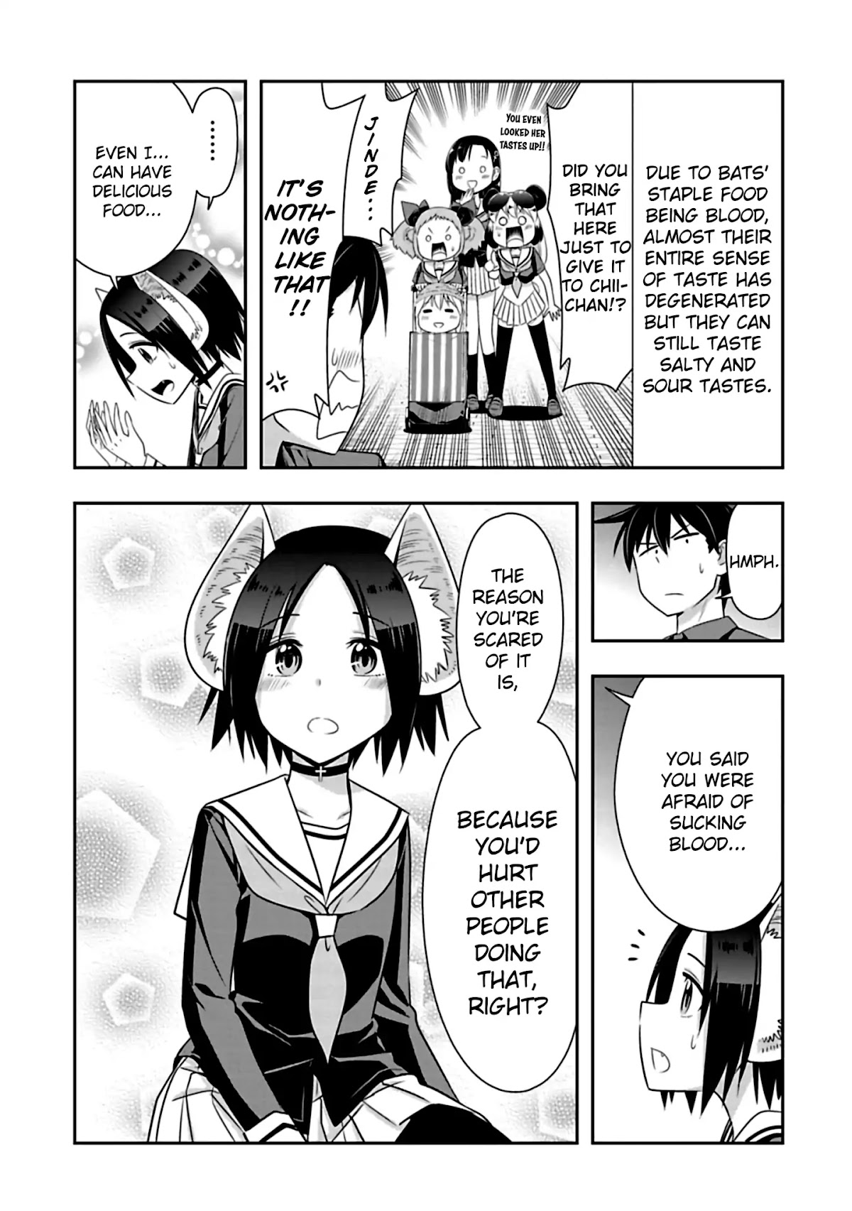 Murenase! Shiiton Gakuen Chapter 81 page 9 - Chapter 81: Cowardly Vampire (4)