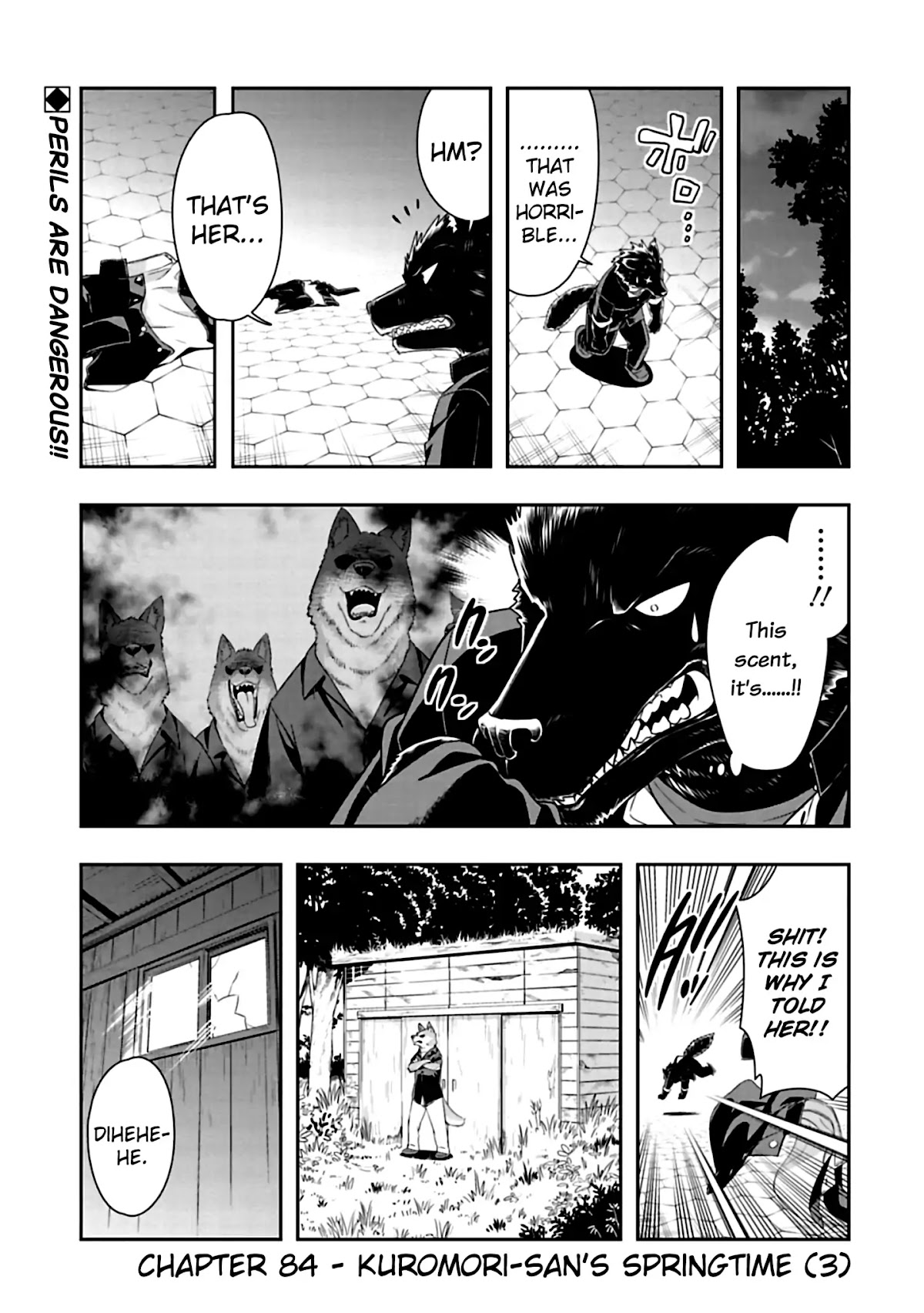 Murenase! Shiiton Gakuen Chapter 84 page 1 - Chapter 84: Kuromori-san's Springtime (3)