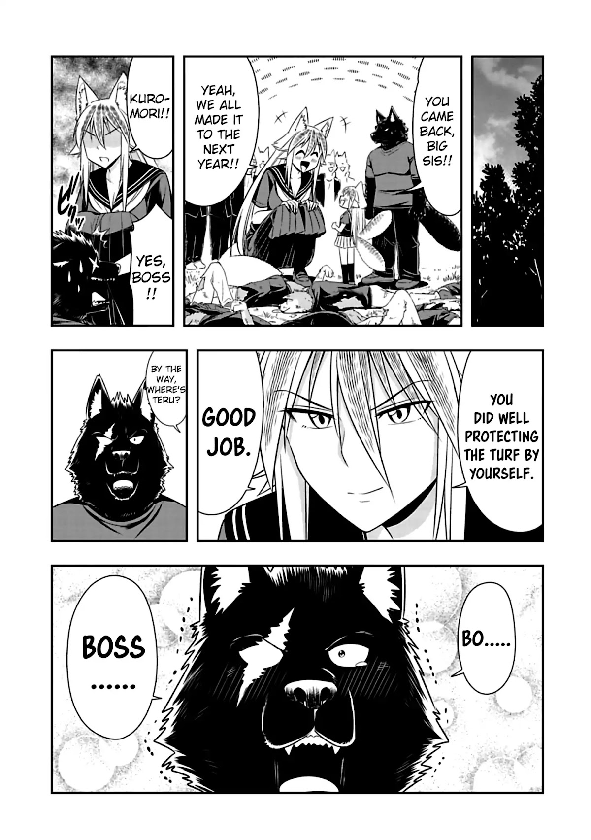 Murenase! Shiiton Gakuen Chapter 84 page 9 - Chapter 84: Kuromori-san's Springtime (3)