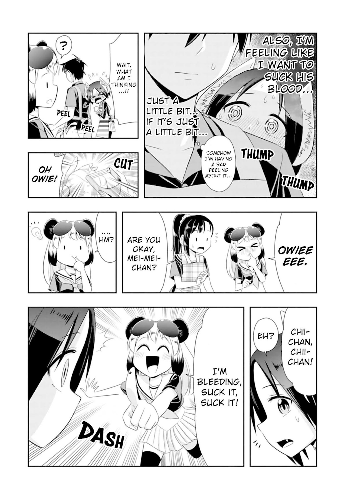 Murenase! Shiiton Gakuen Chapter 85 page 10 - Chapter 85: Panda-Senpai (1)