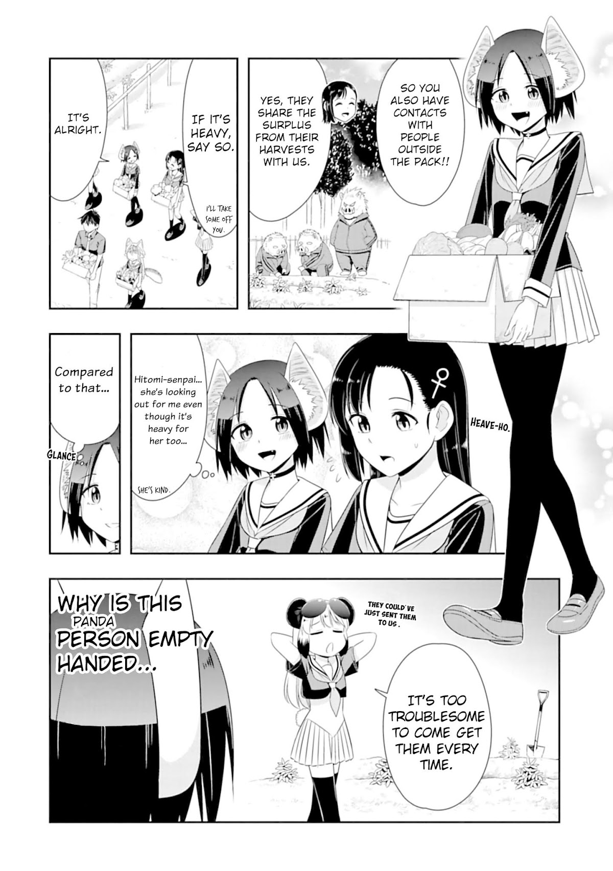 Murenase! Shiiton Gakuen Chapter 85 page 4 - Chapter 85: Panda-Senpai (1)