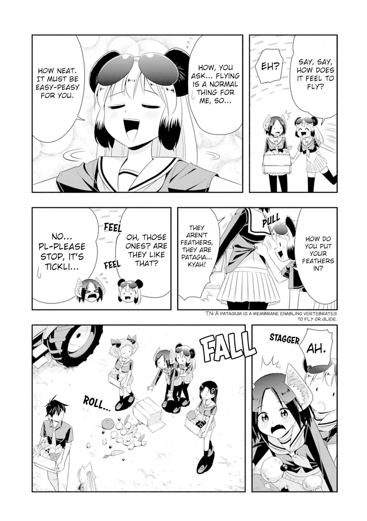 Murenase! Shiiton Gakuen Chapter 85 page 5 - Chapter 85: Panda-Senpai (1)