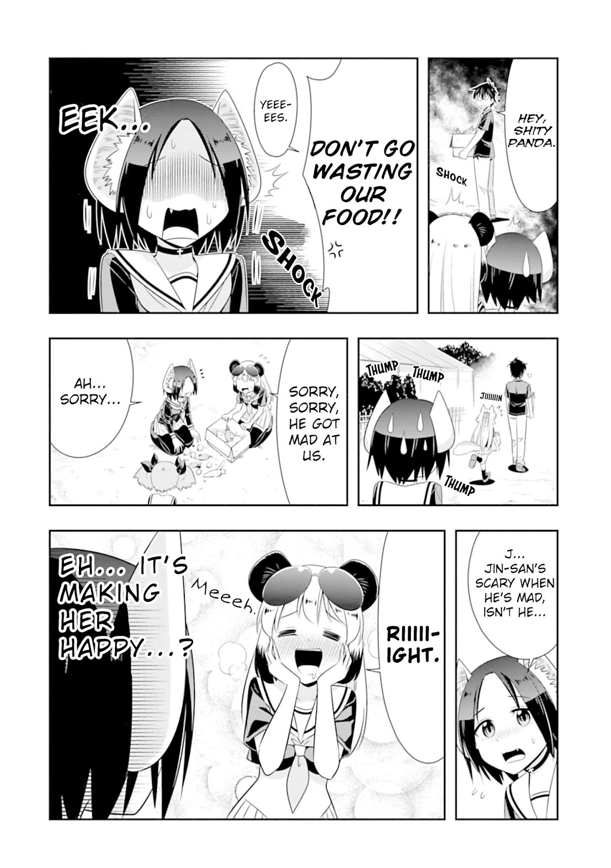 Murenase! Shiiton Gakuen Chapter 85 page 6 - Chapter 85: Panda-Senpai (1)