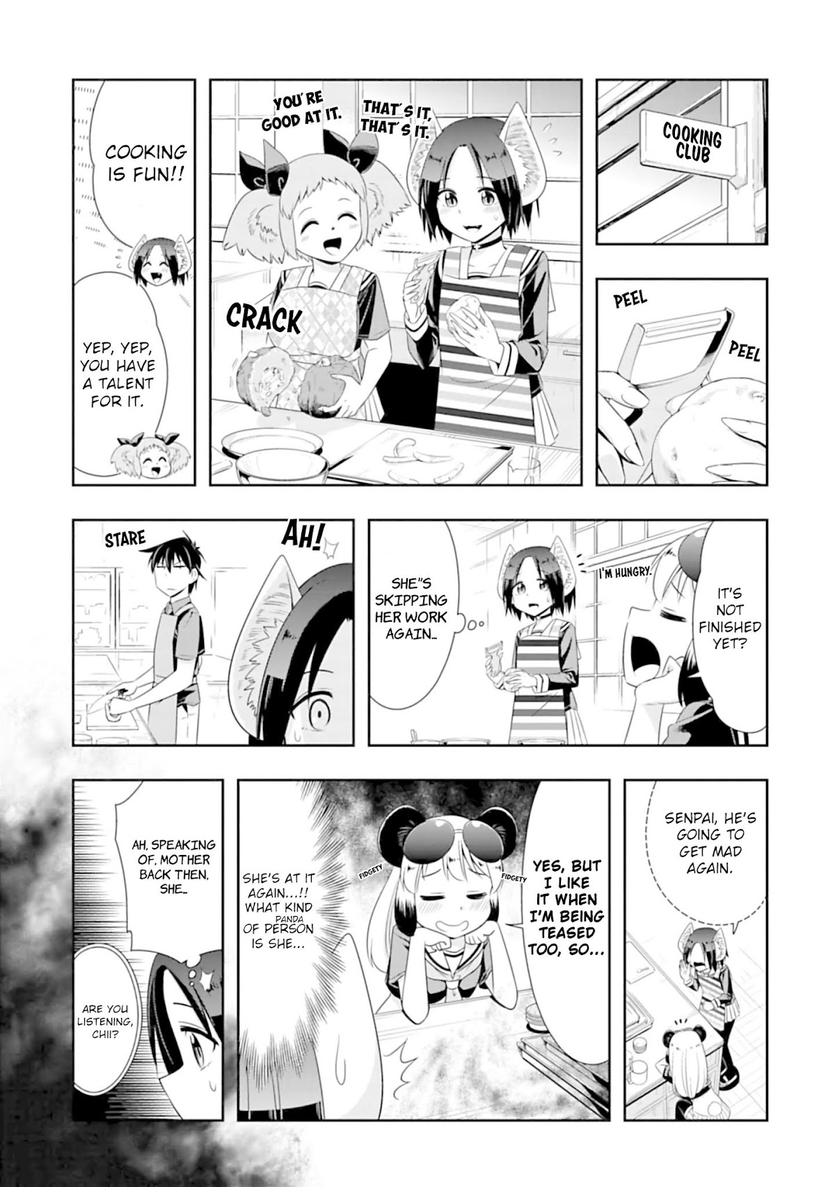 Murenase! Shiiton Gakuen Chapter 85 page 7 - Chapter 85: Panda-Senpai (1)