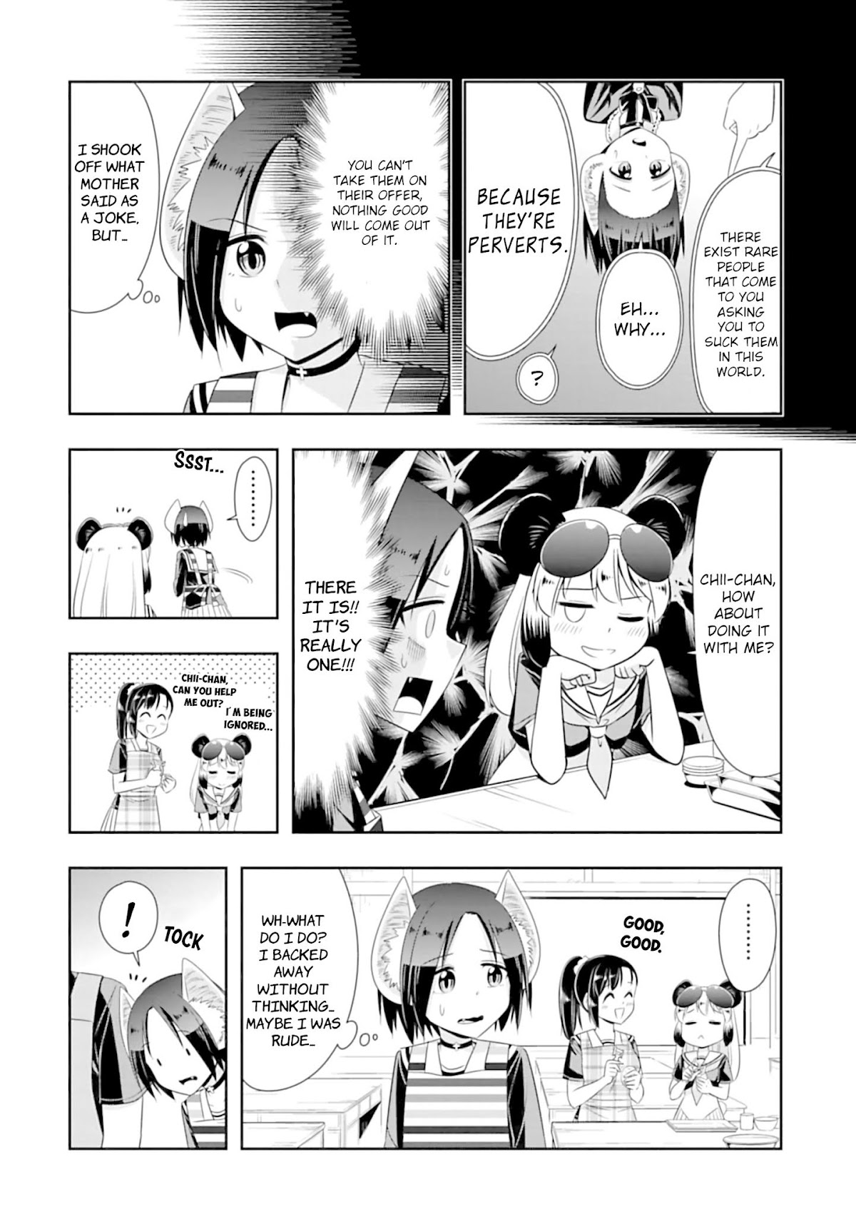Murenase! Shiiton Gakuen Chapter 85 page 8 - Chapter 85: Panda-Senpai (1)