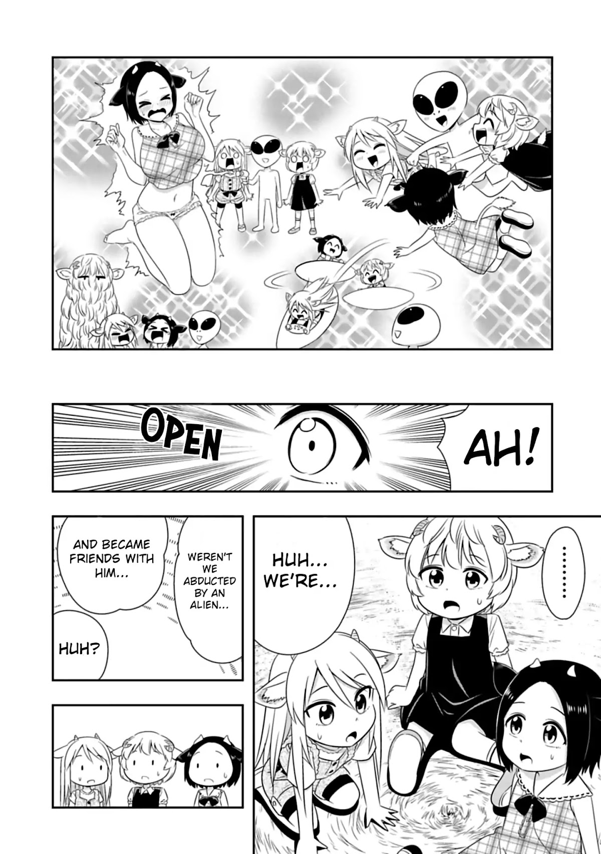 Murenase! Shiiton Gakuen Chapter 86.5 page 14 - Chapter 86.5: Bangaihen - Little First Contact