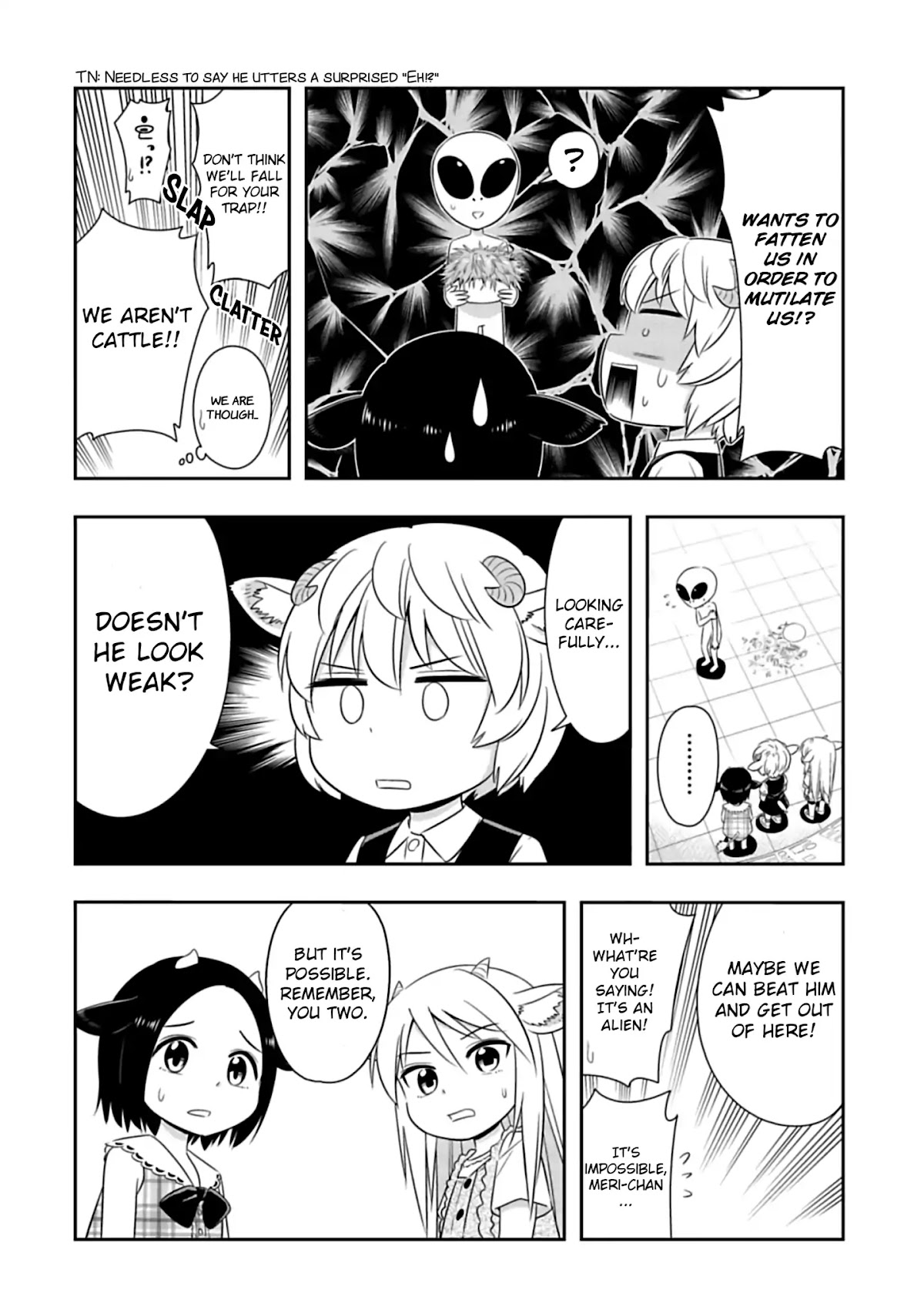 Murenase! Shiiton Gakuen Chapter 86.5 page 9 - Chapter 86.5: Bangaihen - Little First Contact