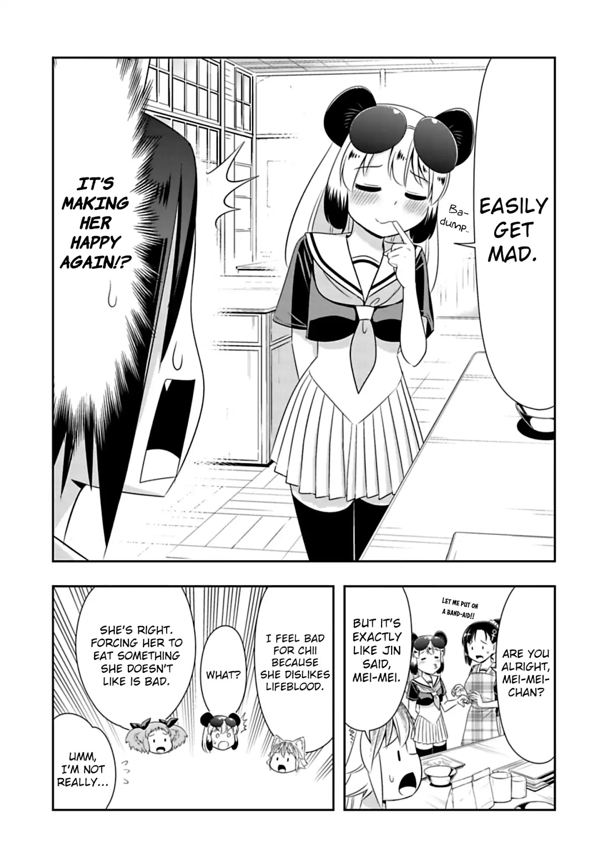 Murenase! Shiiton Gakuen Chapter 86 page 3 - Chapter 86: Panda-Senpai (2)