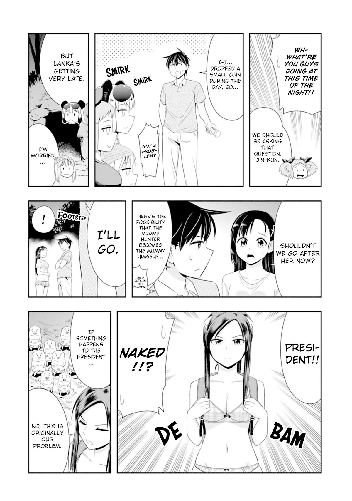 Murenase! Shiiton Gakuen Chapter 87 page 10 - Chapter 87: Underground Maze (1)