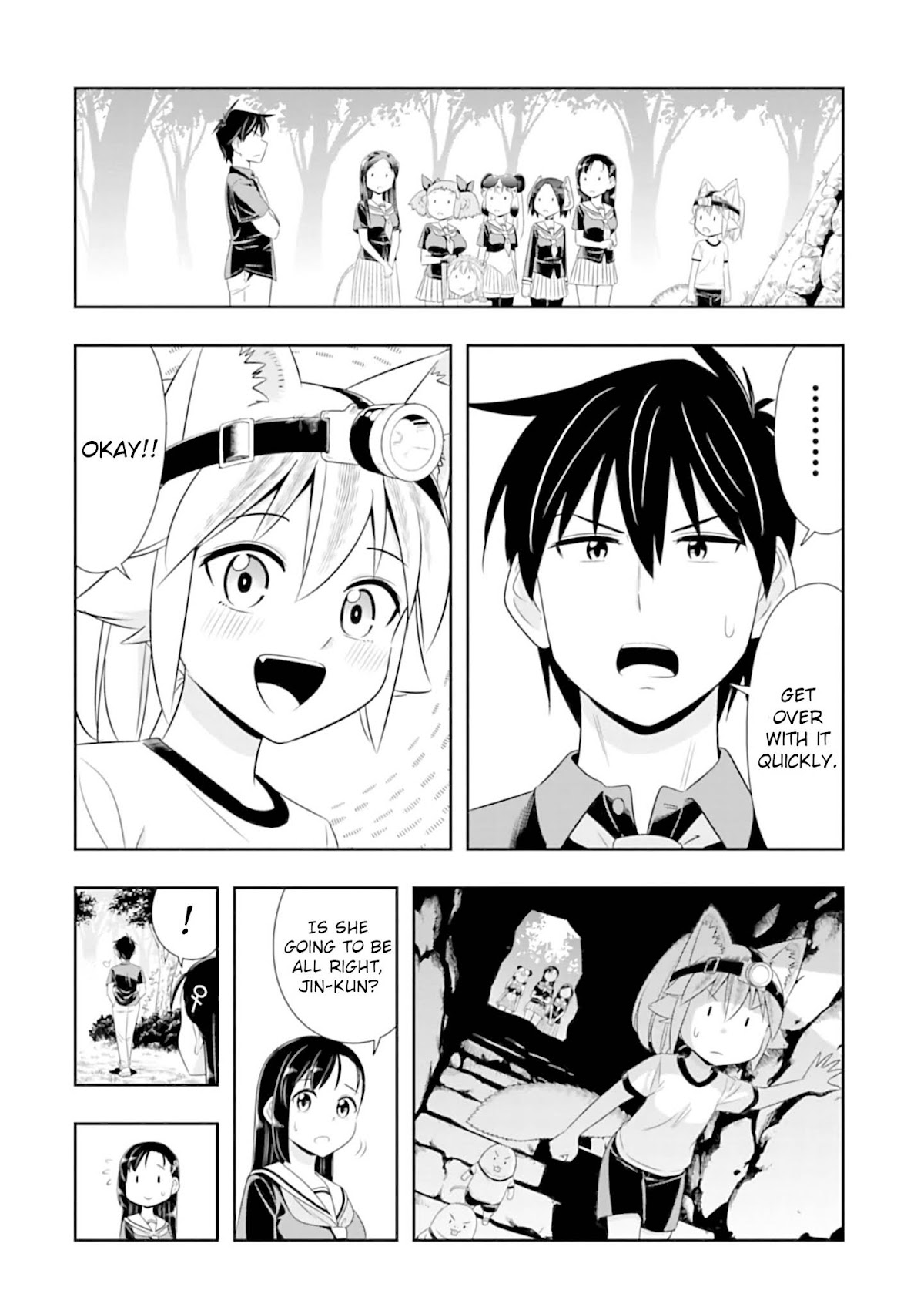 Murenase! Shiiton Gakuen Chapter 87 page 8 - Chapter 87: Underground Maze (1)