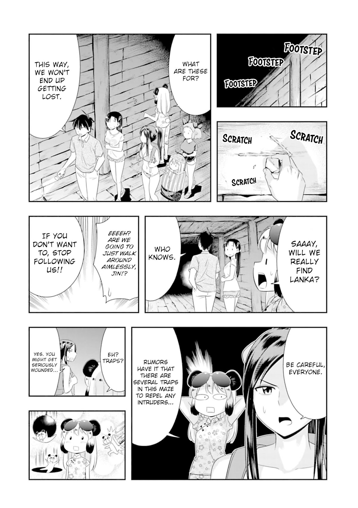 Murenase! Shiiton Gakuen Chapter 88 page 2 - Chapter 88: Underground Maze (2)