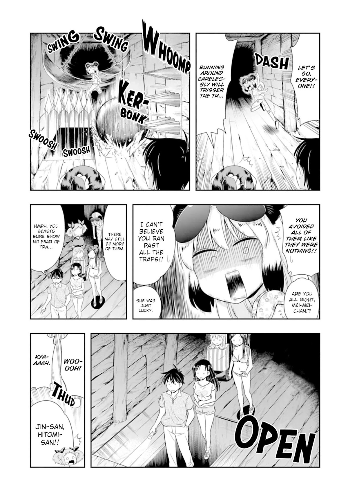 Murenase! Shiiton Gakuen Chapter 88 page 3 - Chapter 88: Underground Maze (2)