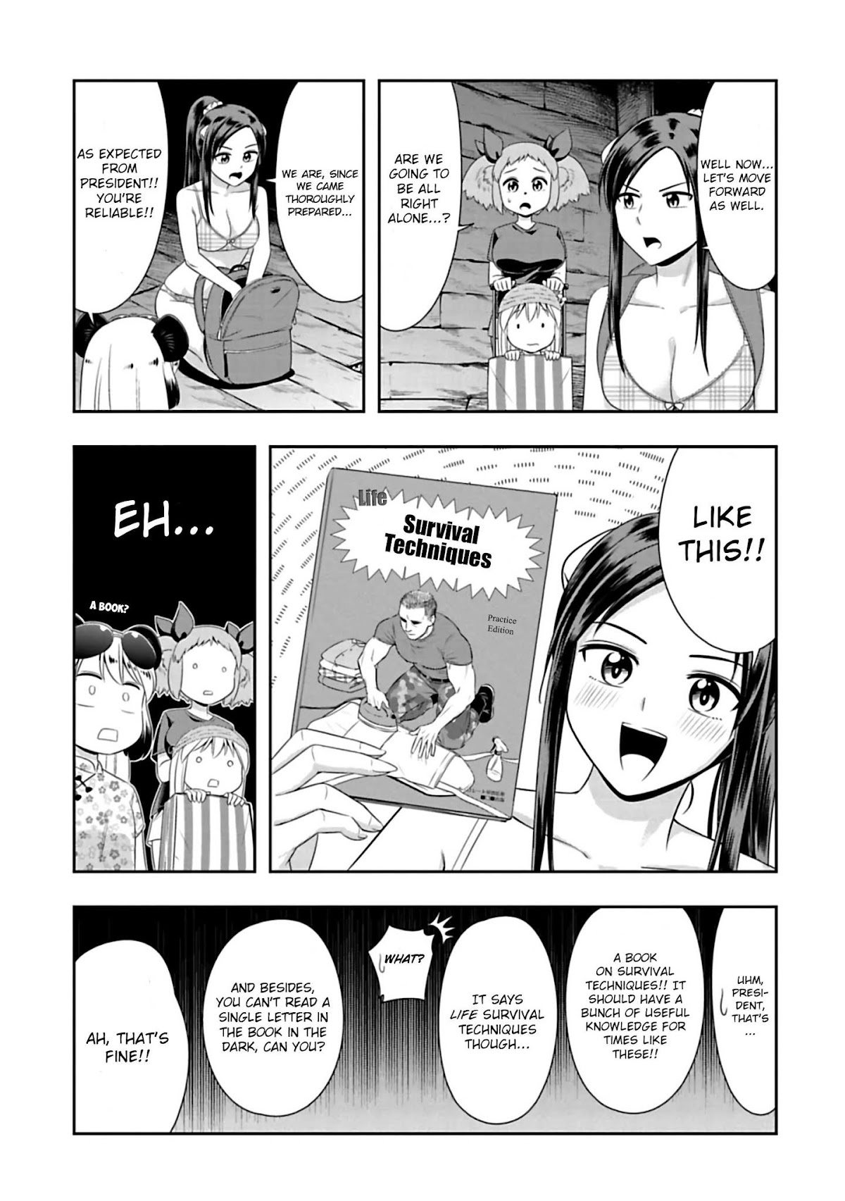 Murenase! Shiiton Gakuen Chapter 88 page 7 - Chapter 88: Underground Maze (2)