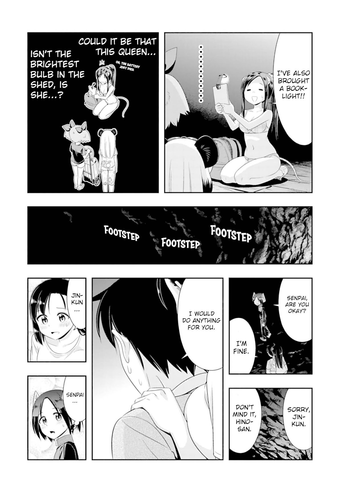Murenase! Shiiton Gakuen Chapter 88 page 8 - Chapter 88: Underground Maze (2)
