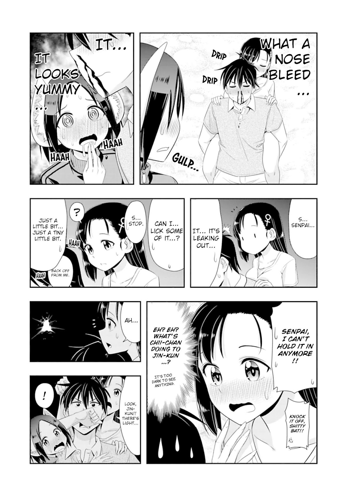 Murenase! Shiiton Gakuen Chapter 88 page 9 - Chapter 88: Underground Maze (2)