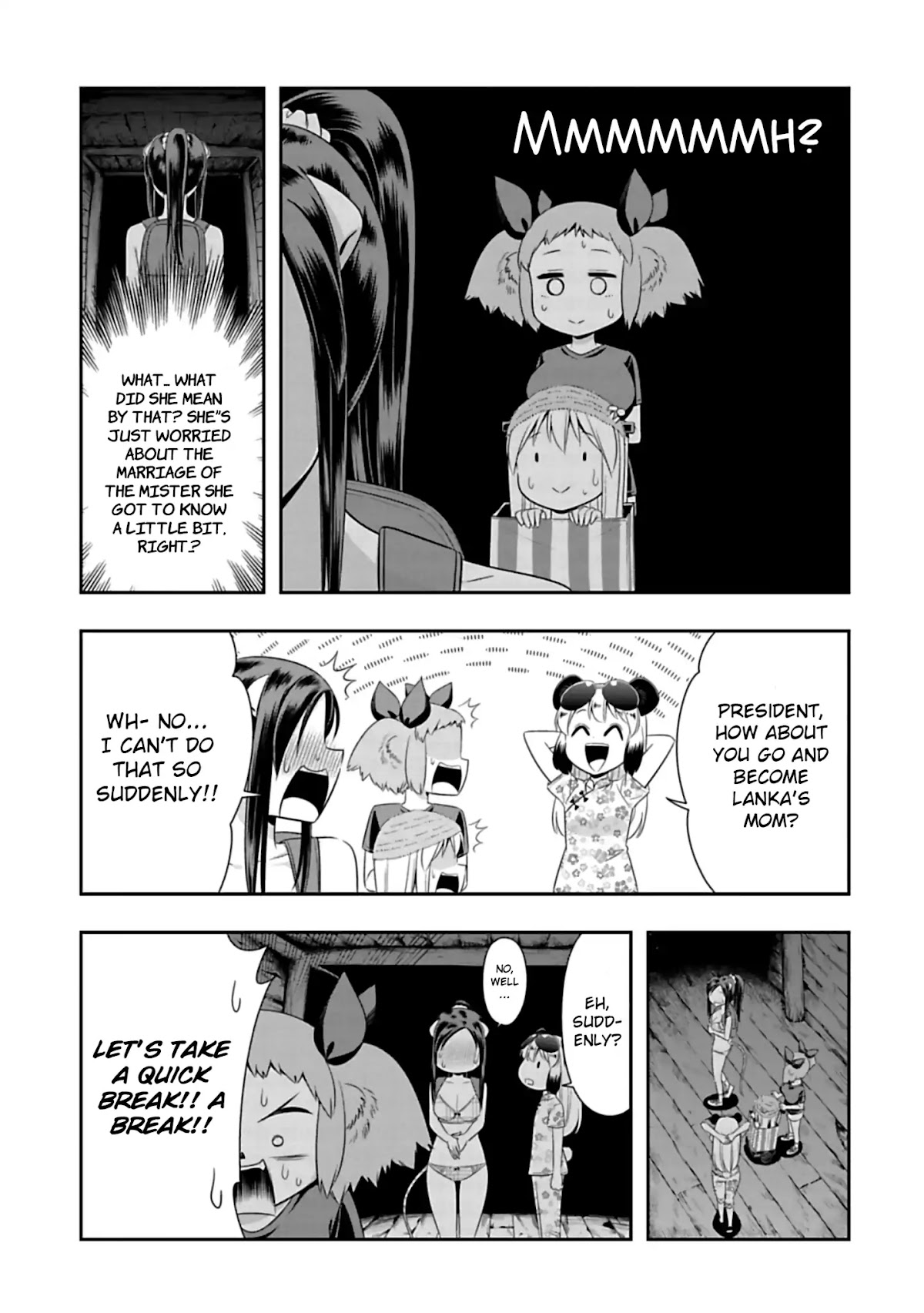 Murenase! Shiiton Gakuen Chapter 89 page 3 - Chapter 89: Underground Maze (3)