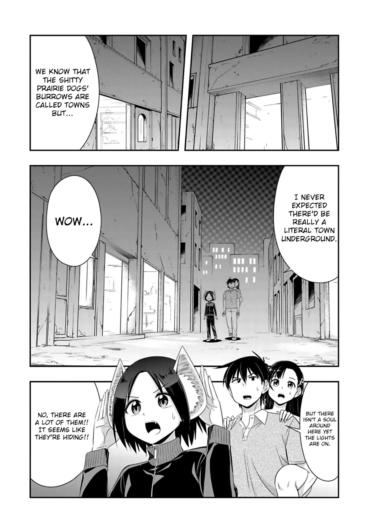Murenase! Shiiton Gakuen Chapter 89 page 4 - Chapter 89: Underground Maze (3)