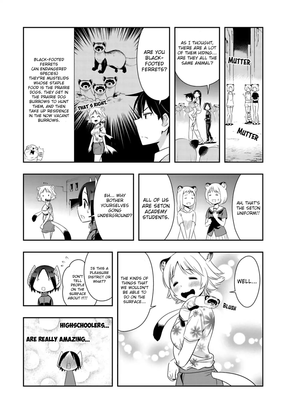 Murenase! Shiiton Gakuen Chapter 89 page 8 - Chapter 89: Underground Maze (3)