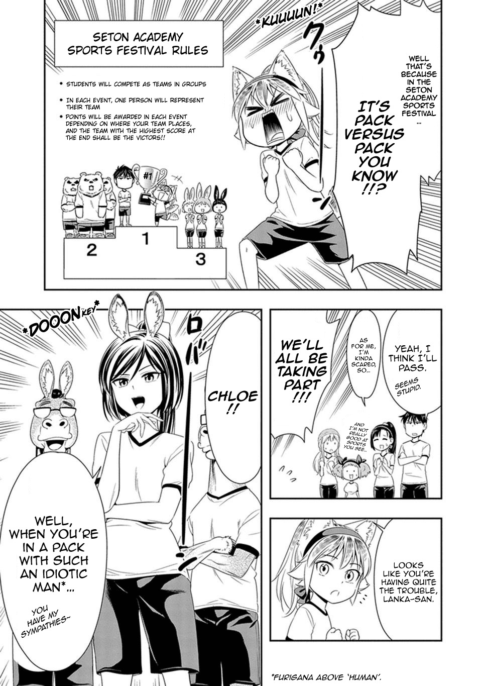 Murenase! Shiiton Gakuen Chapter 9 page 4 - Chapter 9: Sports Day at Seton Academy, Part 1