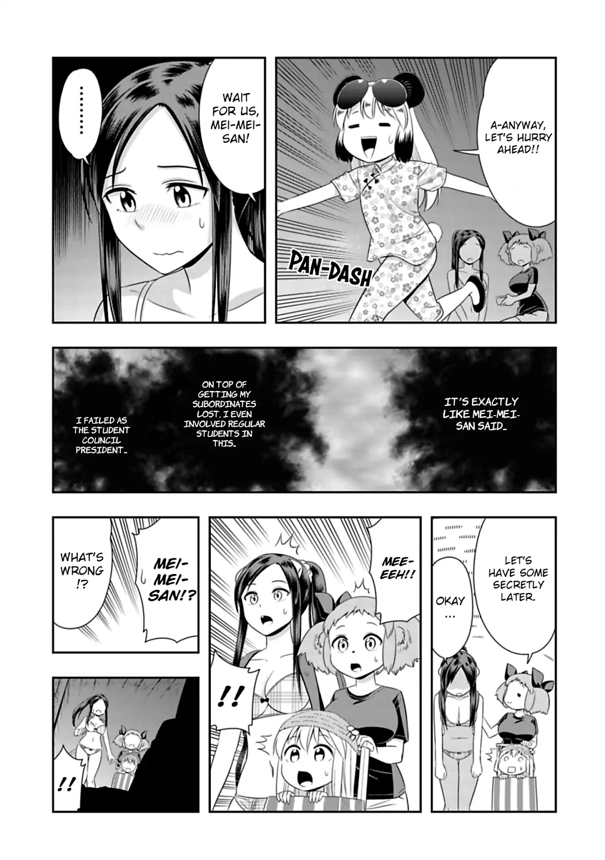 Murenase! Shiiton Gakuen Chapter 90 page 11 - Chapter 90: Underground Maze (4)