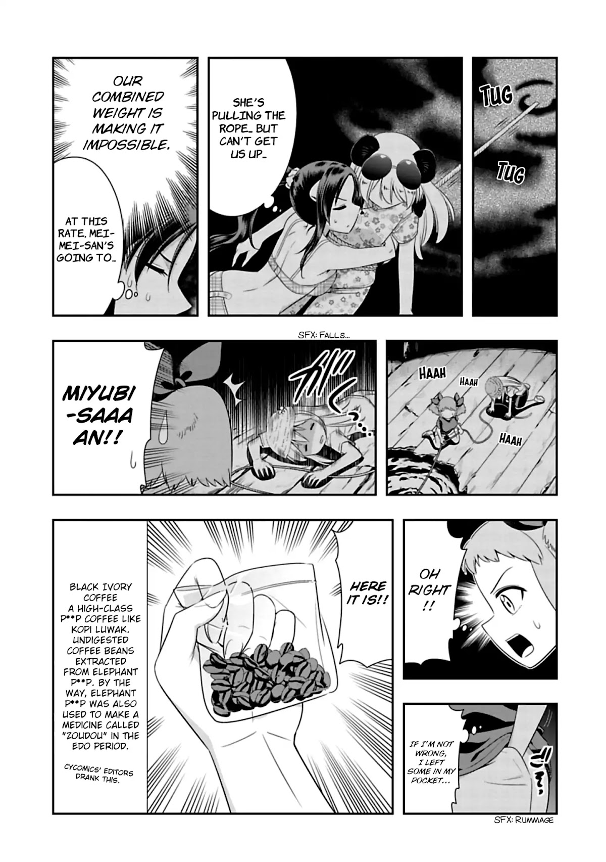 Murenase! Shiiton Gakuen Chapter 91 page 5 - Chapter 91: Underground Maze (5)
