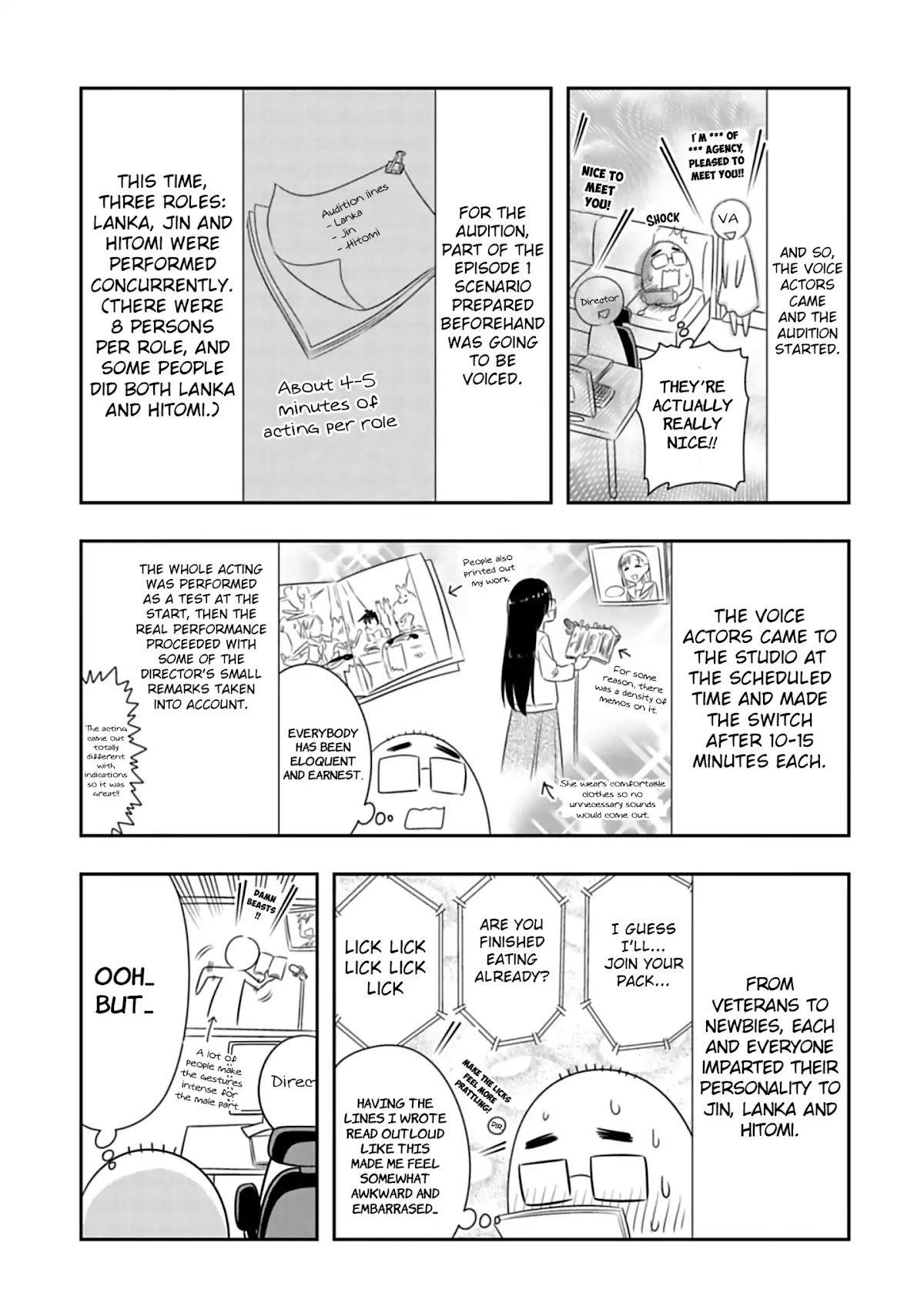 Murenase! Shiiton Gakuen Chapter 93.5 page 3 - Chapter 93.5: Audition Omake