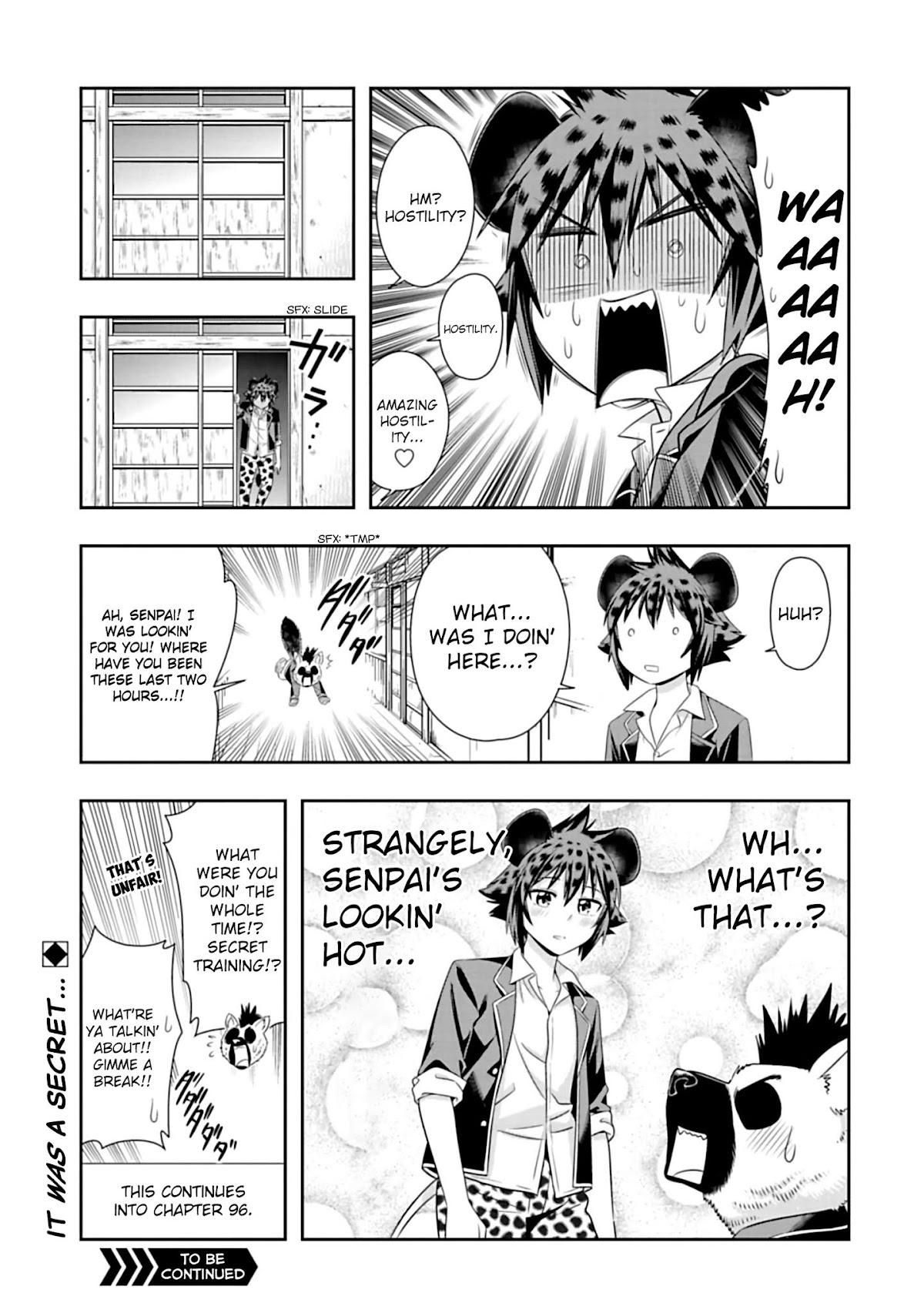 Murenase! Shiiton Gakuen Chapter 96.5 page 3 - Chapter 96.5: Natural Enemy