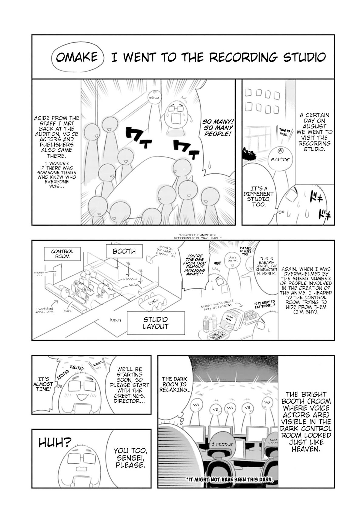 Murenase! Shiiton Gakuen Chapter 96.6 page 1 - Chapter 96.6: Audition Omake 2