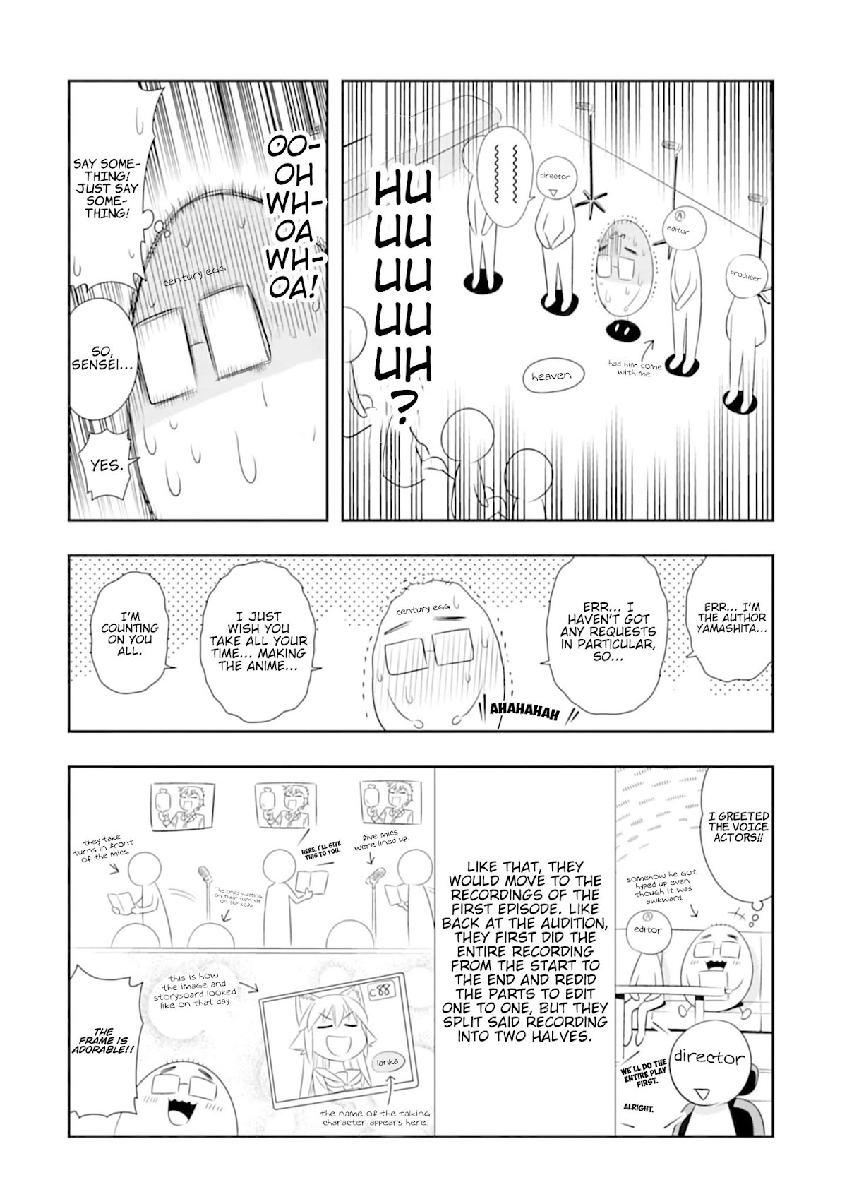 Murenase! Shiiton Gakuen Chapter 96.6 page 2 - Chapter 96.6: Audition Omake 2