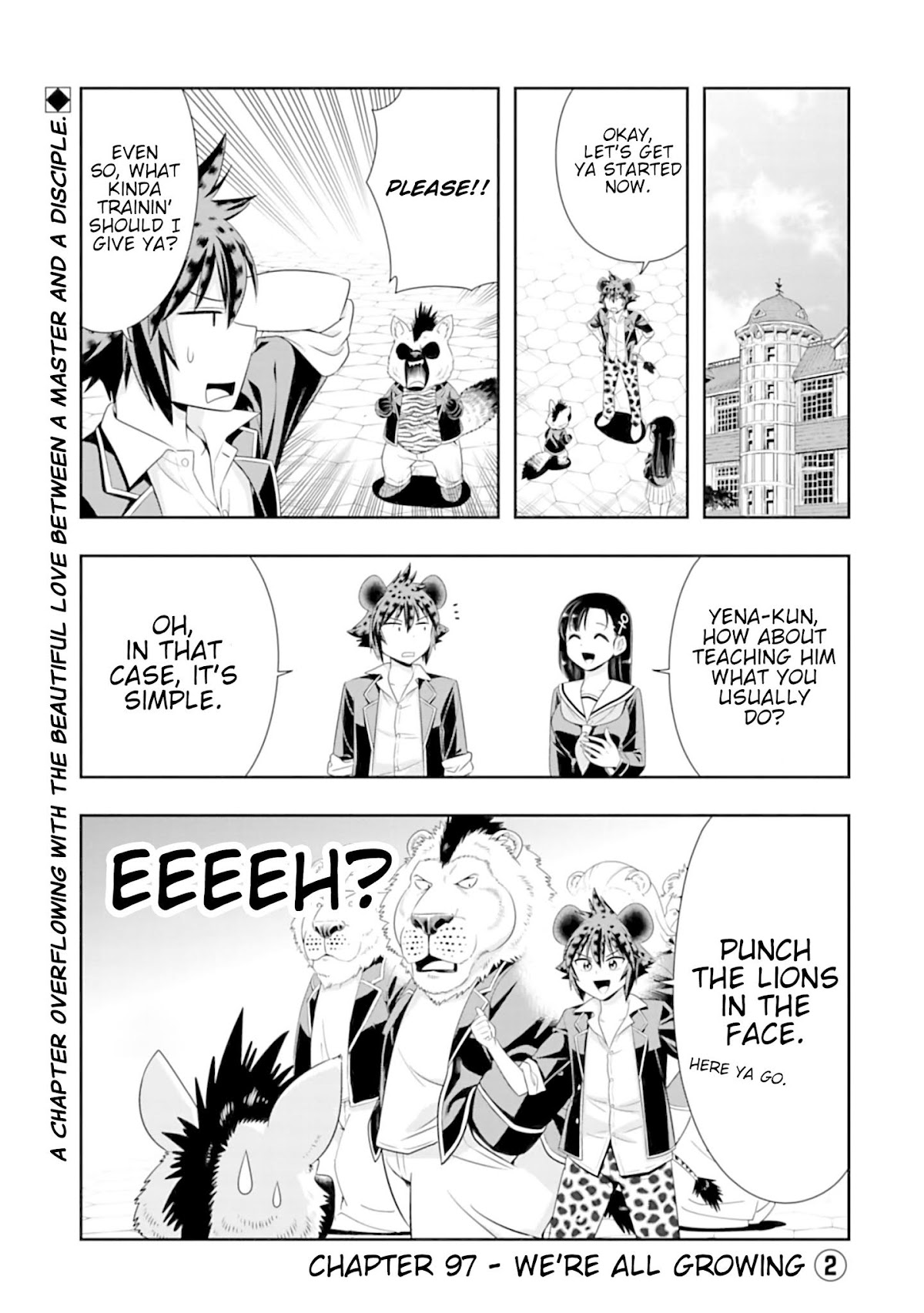 Murenase! Shiiton Gakuen Chapter 97 page 1 - Chapter 97: We're All Growing (2)